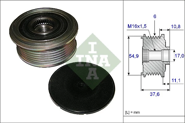 Alternator Freewheel Clutch